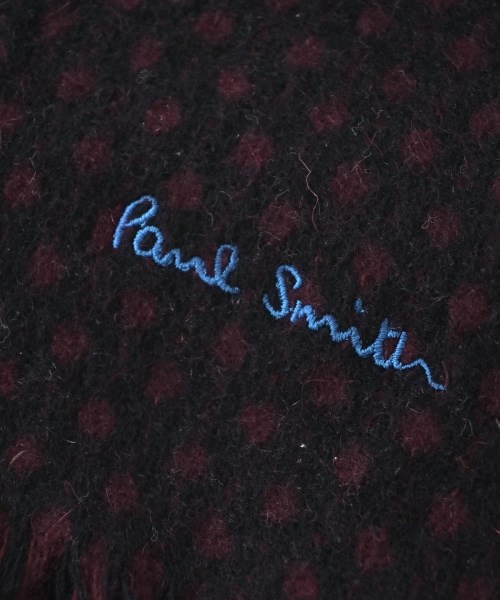 Paul Smith（ポールスミス）マフラー 黒 サイズ:- メンズ/2200683129021