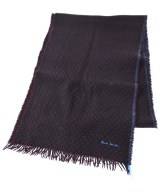 Paul Smith（ポールスミス）マフラー 黒 サイズ:- メンズ/2200683129021