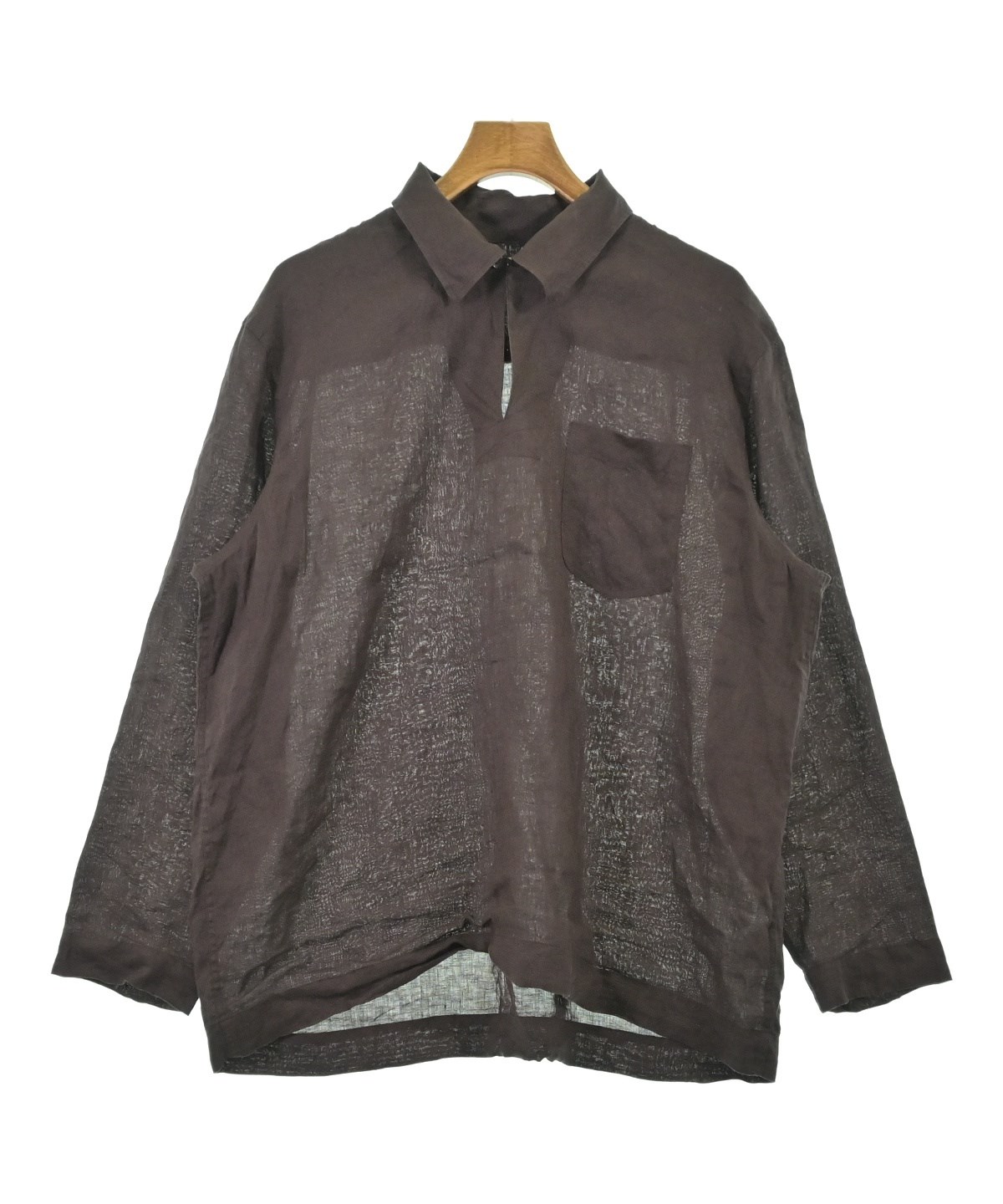 Paul Smith（ポールスミス）カジュアルシャツ 茶 サイズ:XL メンズ