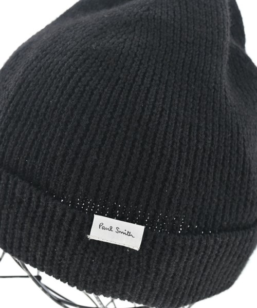 Paul Smith（ポールスミス）ニットキャップ・ビーニー 黒 サイズ:- メンズ/2200683489064