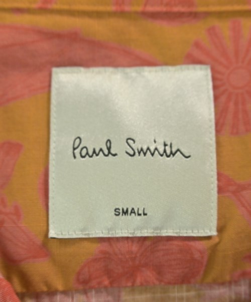 Paul Smith（ポールスミス）カジュアルシャツ オレンジ サイズ:S メンズ/2200683773040