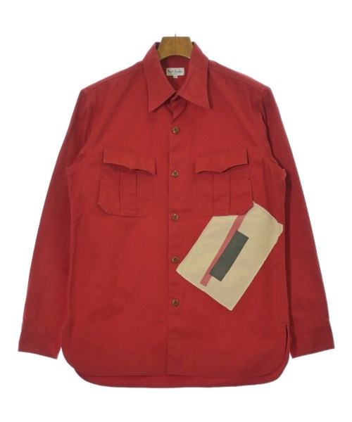 Paul Smith(ポールスミス)カジュアルシャツ 赤 サイズ:L/2200688251017