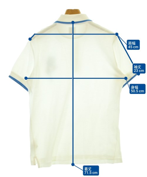 Paul Smith（ポールスミス）ポロシャツ 白 サイズ:M メンズ/2200688251031