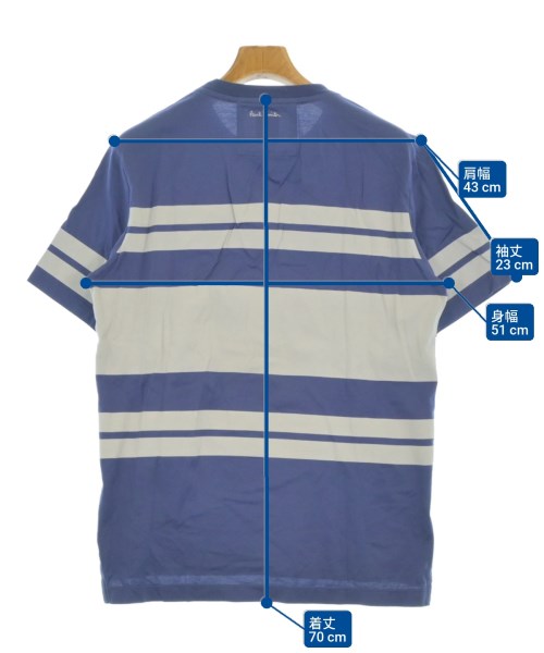 Paul Smith（ポールスミス）Tシャツ・カットソー 青 サイズ:M メンズ/2200684990224