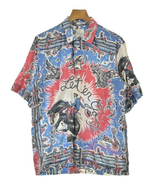 Paul Smith(ポールスミス)カジュアルシャツ 青 サイズ:L/2200691988030