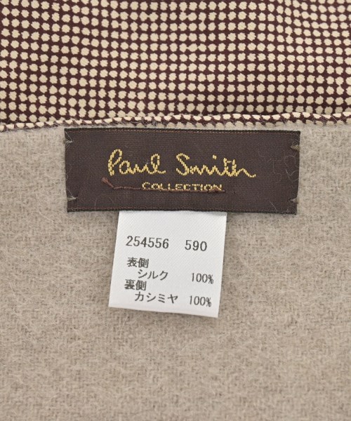 PAUL SMITH COLLECTION（ポールスミスコレクション）マフラー ベージュ サイズ:- メンズ/2200631716129