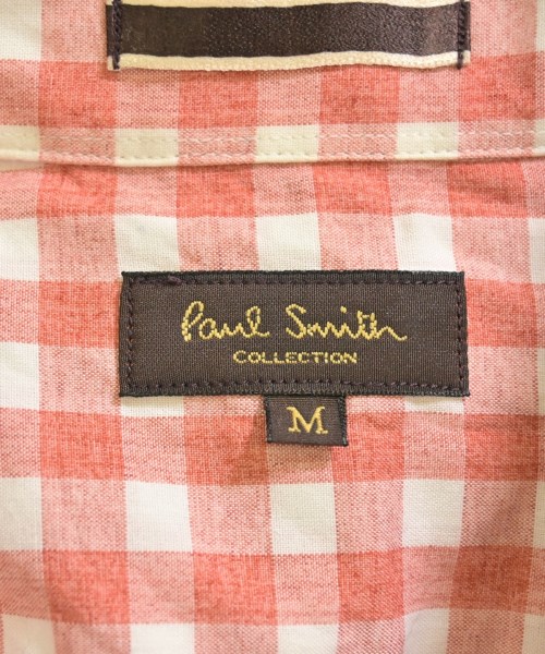 PAUL SMITH COLLECTION（ポールスミスコレクション）カジュアルシャツ 赤 サイズ:M メンズ/2200697792020