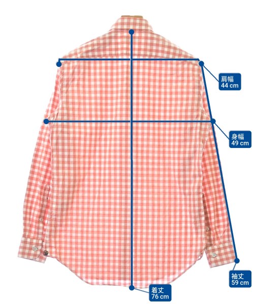 PAUL SMITH COLLECTION（ポールスミスコレクション）カジュアルシャツ 赤 サイズ:M メンズ/2200697792020
