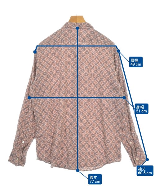 PAUL SMITH COLLECTION（ポールスミスコレクション）カジュアルシャツ 茶 サイズ:XL メンズ/2200697913135