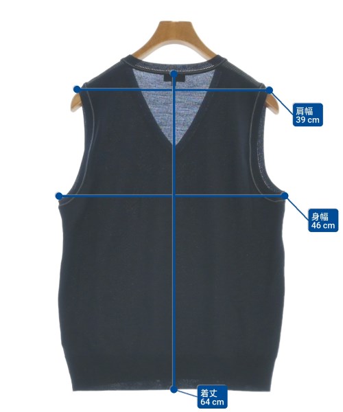 PAUL SMITH COLLECTION（ポールスミスコレクション）ベスト 紺 サイズ:L メンズ/2200645051087
