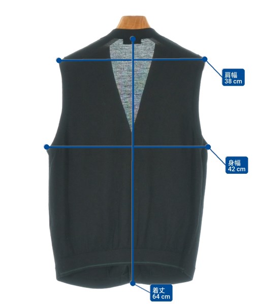 PAUL SMITH COLLECTION（ポールスミスコレクション）ベスト 黒 サイズ:L メンズ/2200711025271
