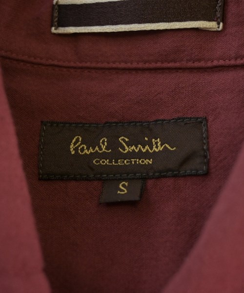 PAUL SMITH COLLECTION（ポールスミスコレクション）カジュアルシャツ 赤 サイズ:S メンズ/2200711492127