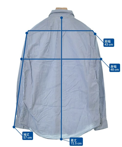 PAUL SMITH COLLECTION（ポールスミスコレクション）カジュアルシャツ 青 サイズ:S レディース/2200638179057