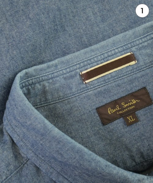 PAUL SMITH COLLECTION（ポールスミスコレクション）カジュアルシャツ 紺 サイズ:XL メンズ/2200706610024