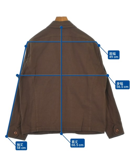 PAUL SMITH COLLECTION（ポールスミスコレクション）カバーオール 茶 サイズ:M メンズ/2200705396196