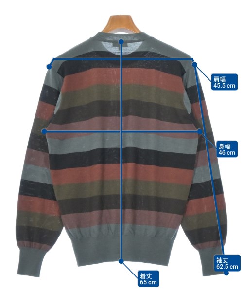 PAUL SMITH COLLECTION（ポールスミスコレクション）ニット・セーター カーキ サイズ:L メンズ/2200671170059