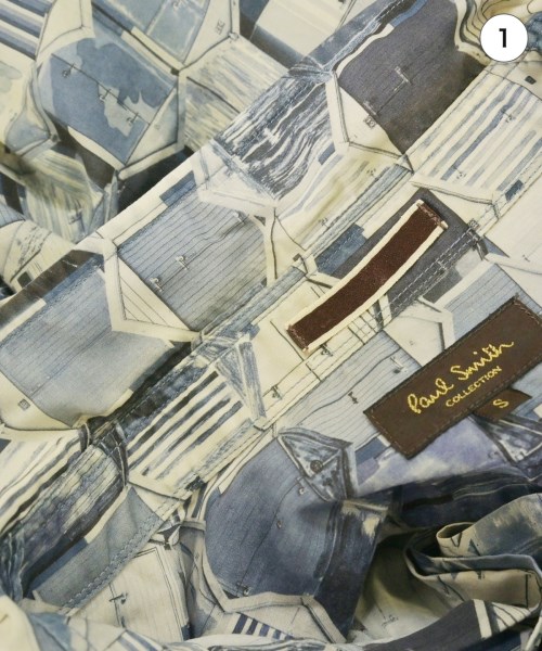 PAUL SMITH COLLECTION（ポールスミスコレクション）カジュアルシャツ 青 サイズ:S メンズ/2200721089089