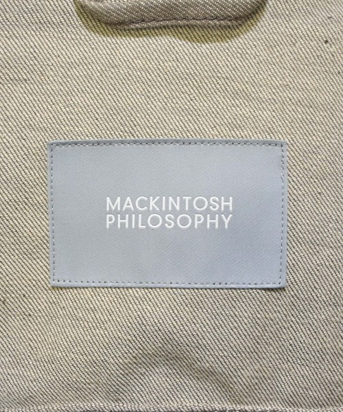 MACKINTOSH PHILOSOPHY（マッキントッシュフィロソフィー）デニムジャケット 茶 サイズ:2(M位) レディース/2200621401028