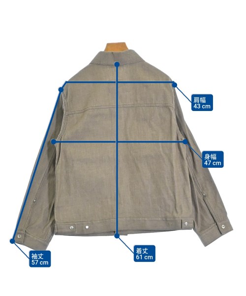 MACKINTOSH PHILOSOPHY（マッキントッシュフィロソフィー）デニムジャケット 茶 サイズ:2(M位) レディース/2200621401028