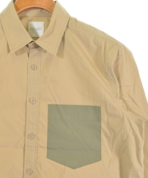 MACKINTOSH PHILOSOPHY（マッキントッシュフィロソフィー）カジュアルシャツ ベージュ サイズ:38(M位) メンズ/2200639261010