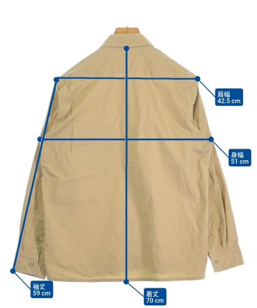 MACKINTOSH PHILOSOPHY（マッキントッシュフィロソフィー）カジュアルシャツ ベージュ サイズ:38(M位) メンズ/2200639261010