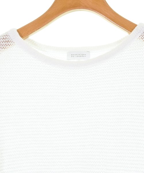 MACKINTOSH PHILOSOPHY（マッキントッシュフィロソフィー）ニット・セーター 白 サイズ:38(M位) レディース/2200626013158