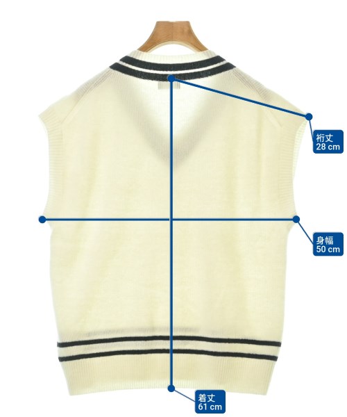 MACKINTOSH PHILOSOPHY（マッキントッシュフィロソフィー）ベスト 白 サイズ:2(M位) レディース/2200640236038