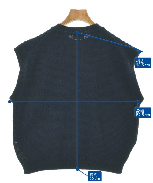MACKINTOSH PHILOSOPHY（マッキントッシュフィロソフィー）ベスト 紺 サイズ:38(M位) レディース/2200640236045