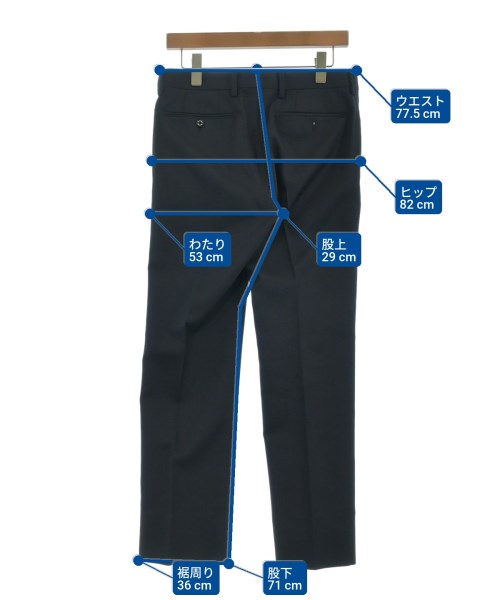 MACKINTOSH PHILOSOPHY（マッキントッシュフィロソフィー）スラックス 紺 サイズ:38(M位) メンズ/2200628360045