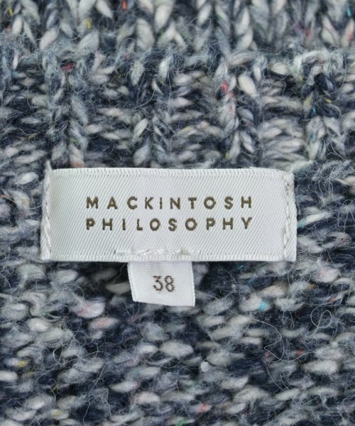 MACKINTOSH PHILOSOPHY（マッキントッシュフィロソフィー）ニット・セーター 紺 サイズ:38(M位) レディース/2200641537035