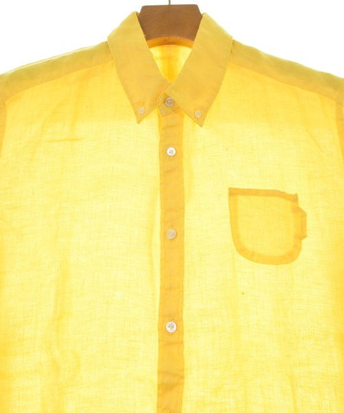 MACKINTOSH PHILOSOPHY（マッキントッシュフィロソフィー）カジュアルシャツ 黄 サイズ:4(XS位) メンズ/2200626524128
