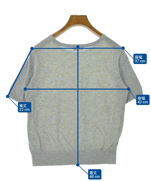 MACKINTOSH PHILOSOPHY（マッキントッシュフィロソフィー）ニット・セーター グレー サイズ:38(M位) レディース/2200629710269