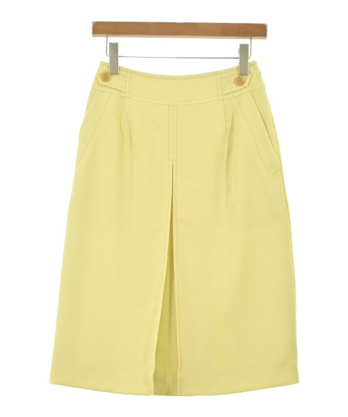 MACKINTOSH PHILOSOPHY(マッキントッシュフィロソフィー)ロング・マキシ丈スカート 黄 サイズ:36(S位)/2200631707011