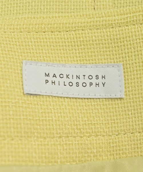 MACKINTOSH PHILOSOPHY（マッキントッシュフィロソフィー）ロング・マキシ丈スカート 黄 サイズ:36(S位) レディース/2200631707011