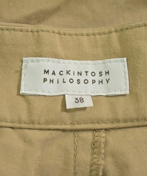 MACKINTOSH PHILOSOPHY（マッキントッシュフィロソフィー）チノパン ベージュ サイズ:38(M位) レディース/2200637849111