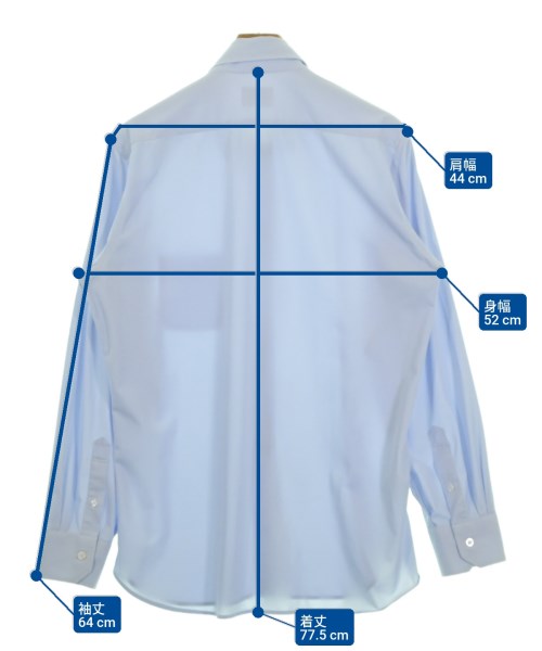 MACKINTOSH PHILOSOPHY（マッキントッシュフィロソフィー）カジュアルシャツ 青 サイズ:42(XXL位) メンズ/2200614665062