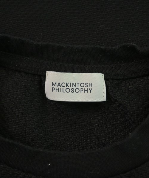MACKINTOSH PHILOSOPHY（マッキントッシュフィロソフィー）Tシャツ・カットソー 黒 サイズ:42(XXL位) メンズ/2200614665086