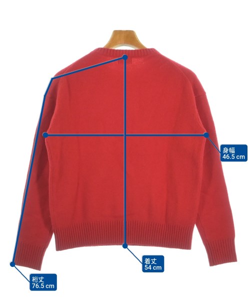 MACKINTOSH PHILOSOPHY（マッキントッシュフィロソフィー）ニット・セーター 赤 サイズ:M レディース/2200619534080