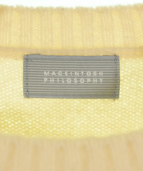 MACKINTOSH PHILOSOPHY（マッキントッシュフィロソフィー）ニット・セーター 白 サイズ:M レディース/2200619534097
