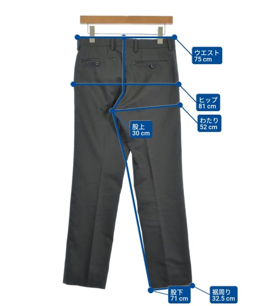 MACKINTOSH PHILOSOPHY（マッキントッシュフィロソフィー）スラックス グレー サイズ:36(S位) メンズ/2200624335078