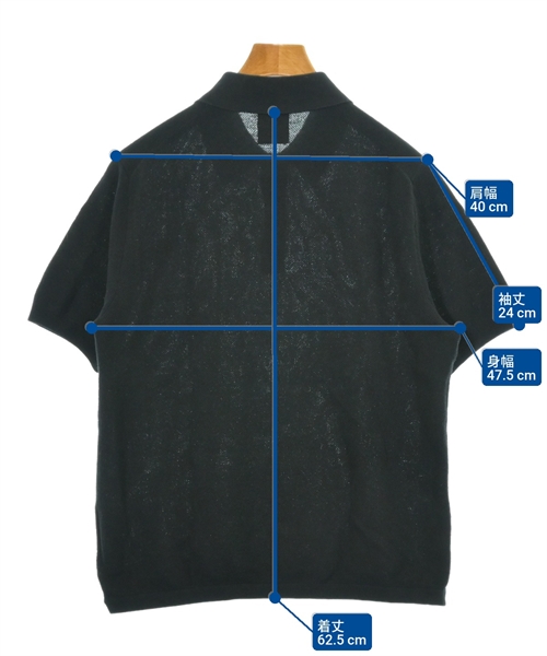 MACKINTOSH PHILOSOPHY（マッキントッシュフィロソフィー）ポロシャツ 黒 サイズ:40(L位) メンズ/2200625013050