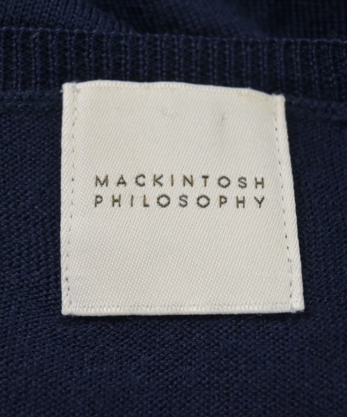 MACKINTOSH PHILOSOPHY（マッキントッシュフィロソフィー）ニット・セーター 紺 サイズ:38(M位) メンズ/2200627552052