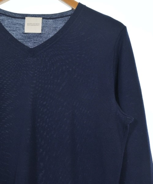 MACKINTOSH PHILOSOPHY（マッキントッシュフィロソフィー）ニット・セーター 紺 サイズ:38(M位) メンズ/2200627552052