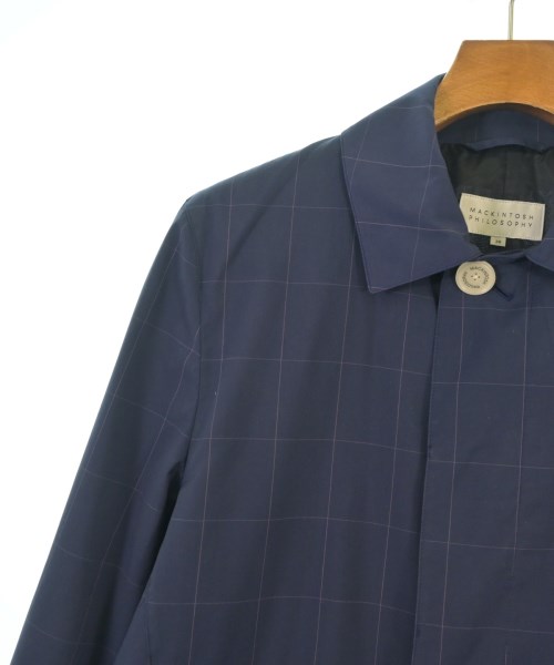 MACKINTOSH PHILOSOPHY（マッキントッシュフィロソフィー）ステンカラーコート 青 サイズ:38(M位) メンズ/2200629304017