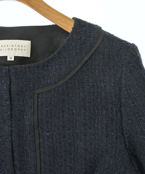 MACKINTOSH PHILOSOPHY（マッキントッシュフィロソフィー）カジュアルジャケット 紺 サイズ:40(L位) レディース/2200628900029