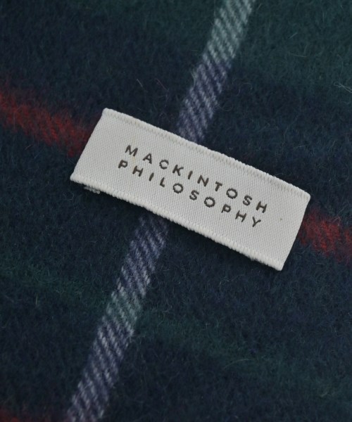 MACKINTOSH PHILOSOPHY（マッキントッシュフィロソフィー）マフラー 緑 サイズ:- レディース/2200633798079