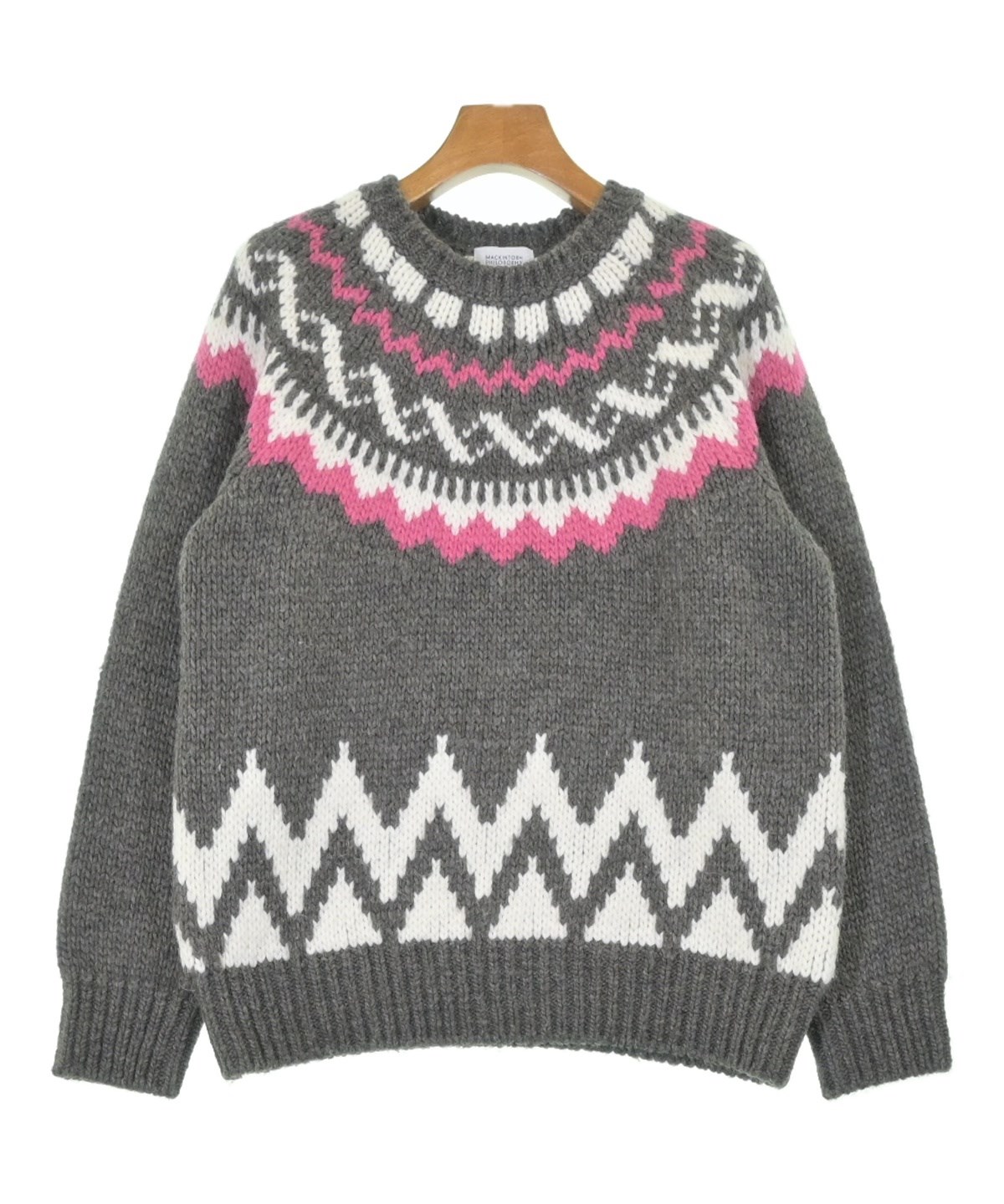 MACKINTOSH グレー 長袖セーター 楽天市場】マッキントッシュ Mackintosh（カラーグレー