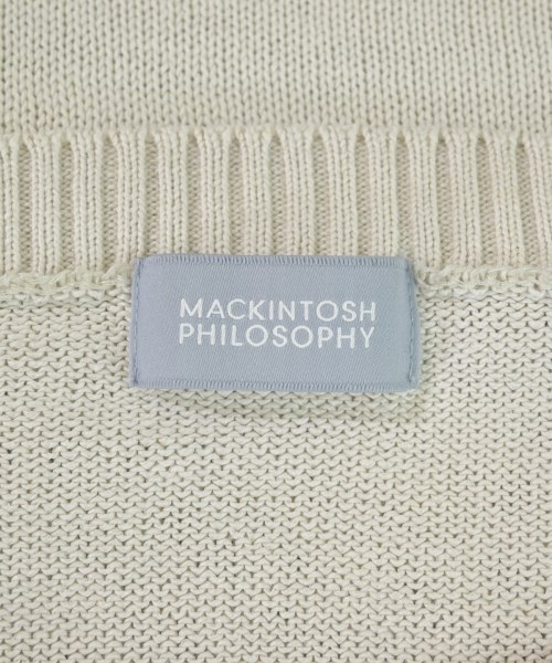 MACKINTOSH PHILOSOPHY（マッキントッシュフィロソフィー）ニット・セーター 白 サイズ:-(M位) メンズ/2200610614019