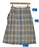 MACKINTOSH PHILOSOPHY（マッキントッシュフィロソフィー）ひざ丈スカート ベージュ サイズ:38(M位) レディース/2200608877044