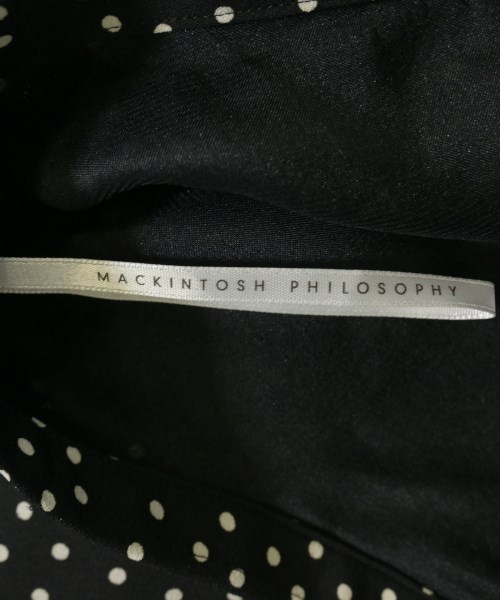 MACKINTOSH PHILOSOPHY（マッキントッシュフィロソフィー）ロング・マキシ丈スカート 黒 サイズ:34(XS位) レディース/2200608691053